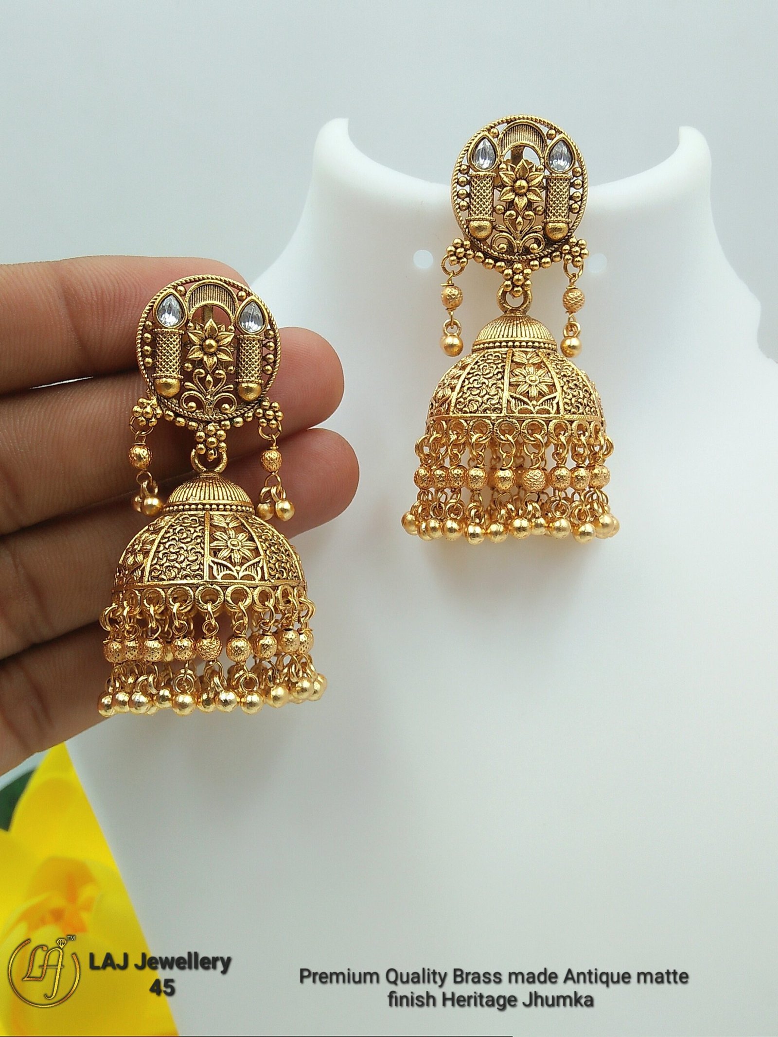 Antique Heritage Jhumka Heritage jhumka